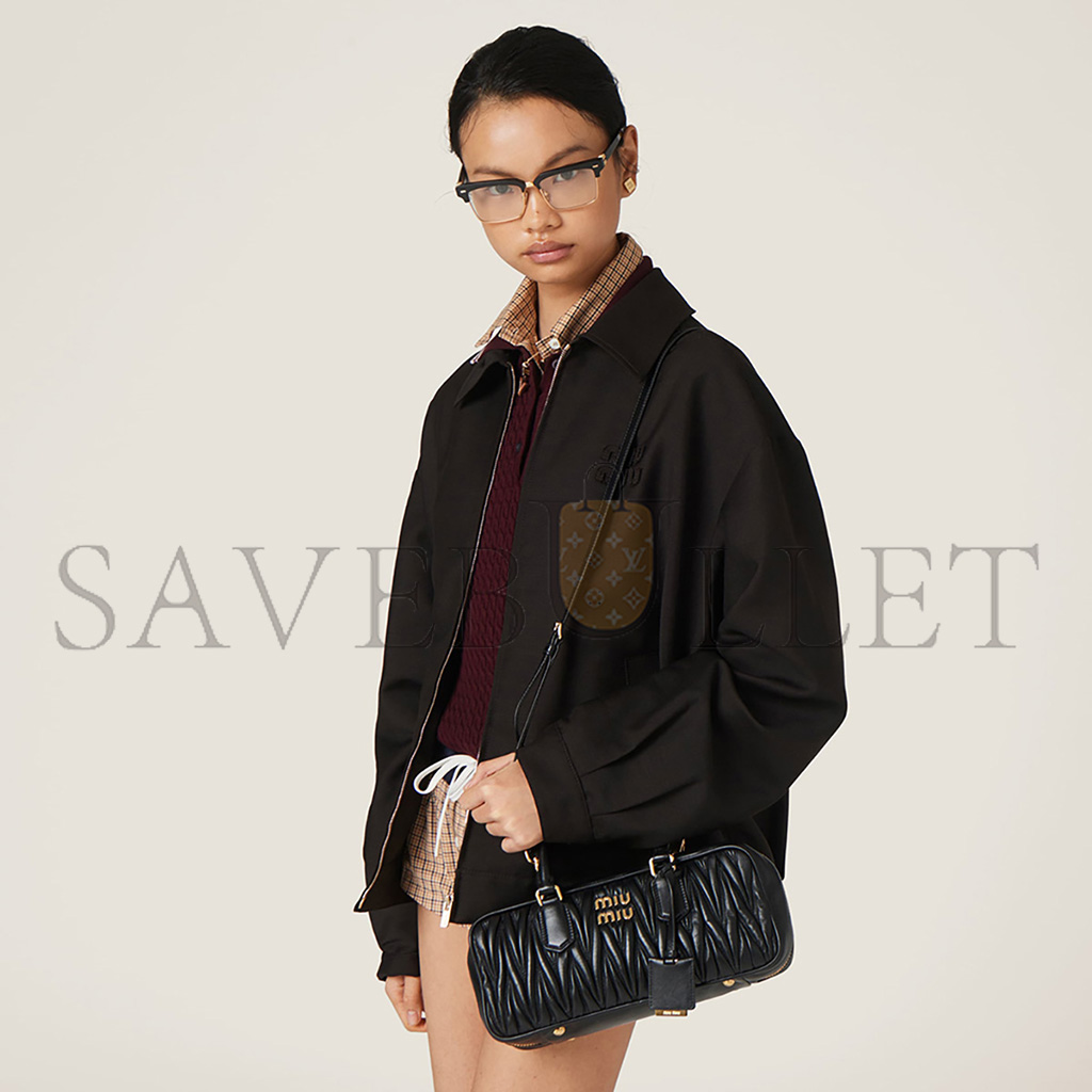 MIU MIU ARCADIE MATELASSÉ NAPPA LEATHER BAG 5BB148 (27*12*9cm) MIU MIU ARCADIE MATELASSÉ NAPPA LEATHER BAG 5BB148 (27*12*9cm)